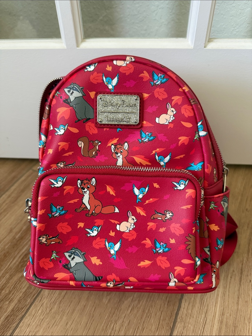 Loungefly Red Bambi & Forest Friends Mini Backpack